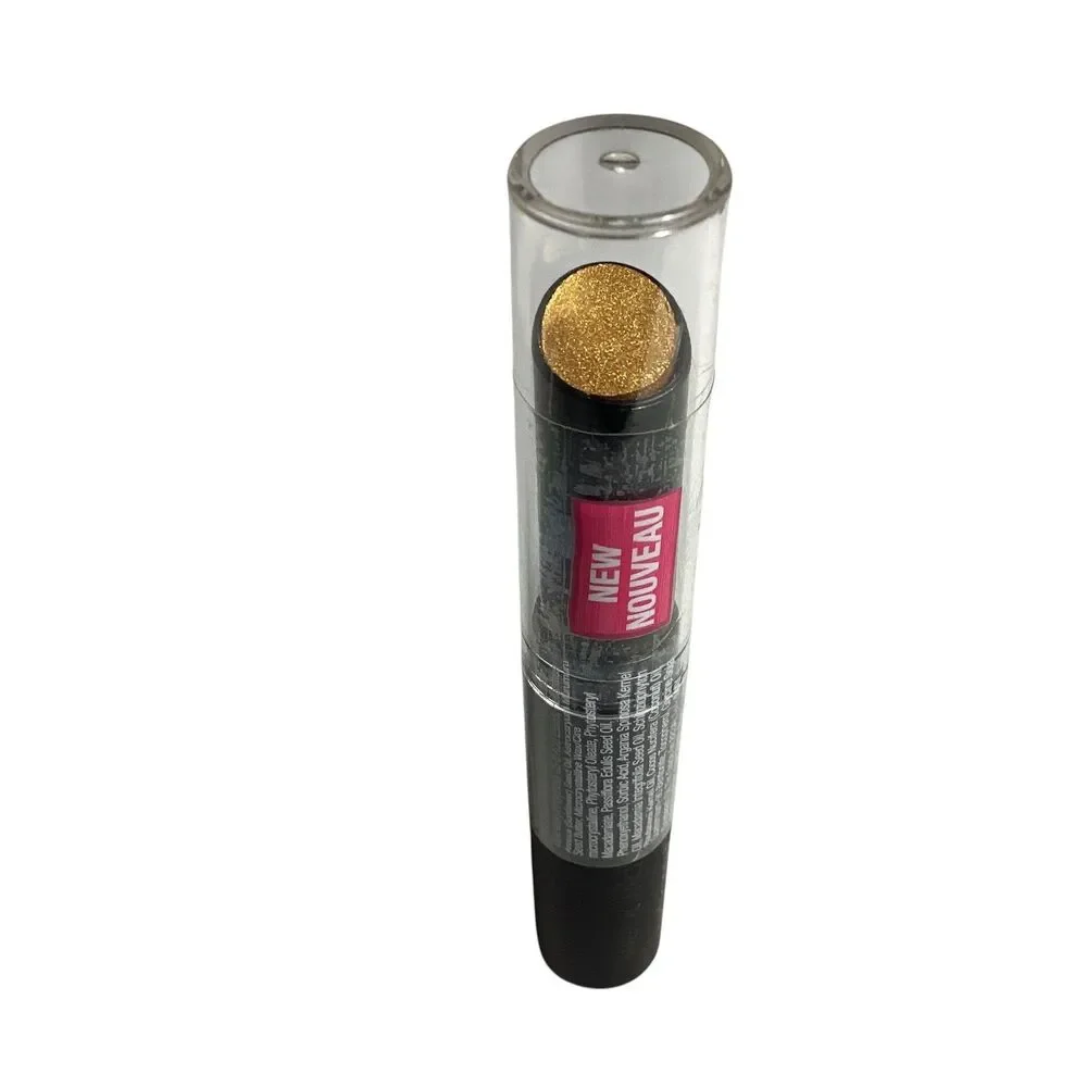 Wet n Wild Perfect Pout Lip Color 883A First Place Winner Gold Metallic Vegan